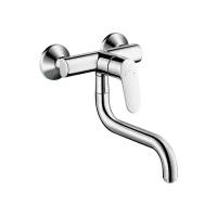 Смеситель для кухни (мойки) hansgrohe M41 73888000 (M416-W260), рычажный