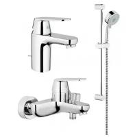 Grohe Eurosmart Cosmopolitan 121655, хром хром 1750 мм