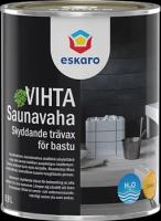 Eskaro Saunavaha Vihta Valge средство для бани и сауны декоративно-защитное (белый, 0,9л)