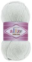 Пряжа Alize Cotton Gold (Коттон Голд) - 1 шт Цвет: 533 пастельно серый 55% хлопок, 45% акрил 100г 330м