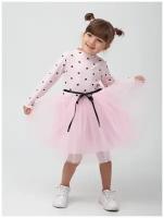 Платье для девочек розовый, артикул BAM 0237, размер 92