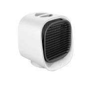 Портативный кондиционер Air Cooler 3 в 1, очиститель и увлажнитель воздуха, 3 режима охлаждения, функция ночника с LED подсветкой белый