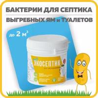 Бактерии для переработки органических отходов, Bionex Экосептик, порошок, банка 80 гр