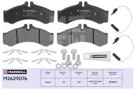 M2629076_Колодки дисковые передн.! mb sprinter i 95> / sprinter classic 13>, vw lt ii 96> Marshall M2629076