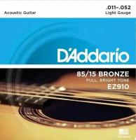 Струны для акустической гитары D'Addario ez910