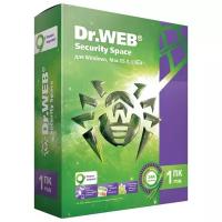 Dr. Web ПО DR.Web Security Space 1 ПК 1 год BHW-B-12M-1-A3 351280