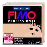 Полимерная глина FIMO Professional doll art 85 г полупрозрачный розовый (8027-432) розовый 85 г