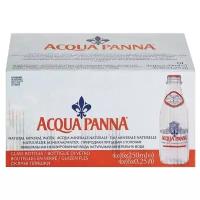 Вода минеральная Acqua Panna (Аква Панна) 24 шт. по 0,25 л, негазированная, стекло