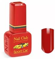 Nail Club professional Эмалевый красный гель-лак для ногтей, цвет насыщенный красно-бордовый 2012 Ferrari Berlinetta, 13 мл