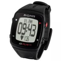 Спортивные часы-пульсометр Sigma, iD.RUN HR black, 24900,черный,без нагрудного датчика