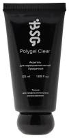 BSG Акригель для наращивания ногтей Polygel Clear, прозрачный (50 мл)