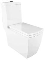 Сиденье для унитаза Arcus Style Lux 050 дюропласт с микролифтом, белое