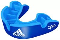 adiBP32 Капа одночелюстная Opro Silver Gen4 Self-Fit Mouthguard синяя (размер Senior) - Adidas