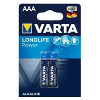 Батарейки Varta Longlife Power, 4903, щелочные, AAA, LR03, 2 штуки