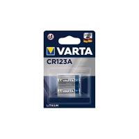 Батарейка VARTA CR123A, в упаковке: 2 шт