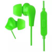 Наушники Perfeo Alpha, mini jack 3.5 mm, green