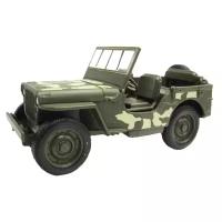 Внедорожник Welly Jeep Willys MB 1941 (43723) 1:34, 12 см