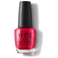 OPI Лак для ногтей Nail Lacquer Washington DC, 15 мл, OPI by Popular Vote