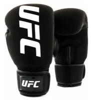 Перчатки UFC для бокса Pro Washable Bag Glove черные (размер Regular, S/M)