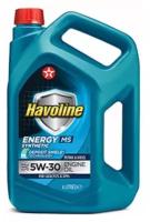 Моторное масло TEXACO Havoline Energy MS 5W-30 4 л