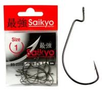 Крючки Saikyo офсетный BS-2315 BN № 1/0 (10 шт)