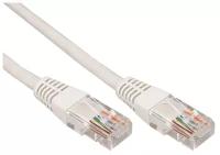 Патч-корд REXANT, U/UTP RJ45-RJ45 CAT 5e, PVC, серый, 0,5м