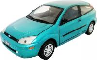 Ford Focus ZX3 2002 года 1:24 коллекционная металлическая модель автомобиля green