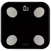 Весы напольные Body fat scale Glass Edition, Black