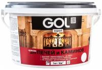 Краска для печей и каминов Palizh GOL expert 141 белая 3 кг 11605685