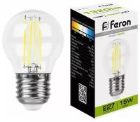 FERON Лампа светодиоднаяLB-515 Шарик E27 15W 4000K 38253