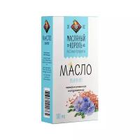 Масло льняное Масляный Король нерафинированное, 0.1 л