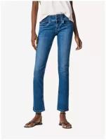 Джинсы женские, Pepe Jeans London, артикул: PL204166, цвет: голубой (WR0), размер: 33/32