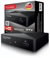 Цифровое ТВ Без бренда Приставка для цифрового ТВ Wunder Technik WT2-P901,FullHD,DVB-T2, HDMI, USB, SmartTV, чёрная