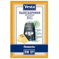 Vesta filter Бумажные пылесборники RW 09, бежевый, 5 шт