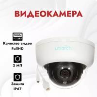 Видеокамера IP купольная 2Мп