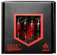 Профессиональный межблочный RCA-кабель Ural MOLOT 2 RCA-MT5M 2 канала