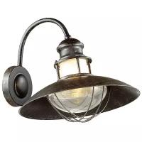 ODEON LIGHT 4164/1W NATURE ODL19 579 коричневый/прозрачный Уличный настенный светильник IP44 E27 1*60W DANTE