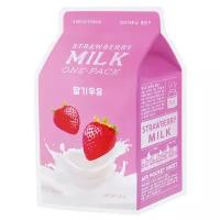 A'PIEU Тканевая маска Strawberry Milk One-Pack