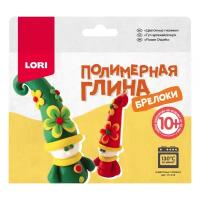 Полимерная глина LORI Брелоки Цветочные гномики (Пг-012) разноцветный 410 г