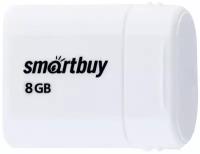 Флеш-накопитель USB 2.0 Smartbuy 8GB LARA White (SB8GBLara-W)