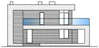 Проект газобетонного дома Catalog-Plans-63-42E (160,42кв. м, 11,06x8,36м, газобетон 400)