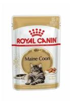 Корм Royal Canin Maine Coon в соусе для кошек породы Мейн Кун, 85 г