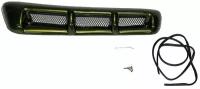 Воздухозаборник (тёмно-зелёный металлик / AMM) с защитной сеткой Уаз Патриот, Профи (Пром-деталь)
