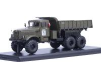 KRAZ-255B dump truck 6X6 khaki green (ussr russian) | КРАЗ-255Б самосвал 6Х6 хаки