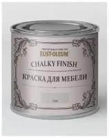 Краска ультраматовая для мебели Rust-Oleum Chalky Finish 0,125 л камень галька