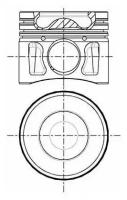 Поршень в сборе 86.00 STD Ford/PSA 2.2TDCI 06-11 Nural