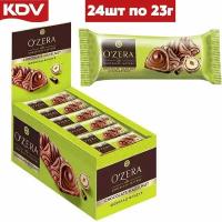 Батончики KDV OZera Chocolote Hazelnut 24 шт по 23 г