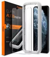 Защитное стекло Spigen Align GlastR 2 pack для iPhone 11/XR (AGL00101, 2 в комплекте, оригинал, Clear)