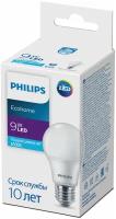 Лампа светодиодная Ecohome LED Bulb 9W 720lm E27 865 Philips 929002299117