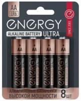 Батарейка Energy Ultra LR6 АА, в упаковке: 8 шт